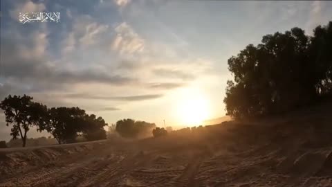 Hamas released video of militants storming an IDF base in southern Israel on Saturday.
