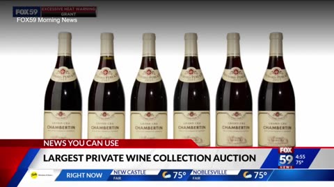 June 21, 2024 - Largest-Ever Auction of a Private Wine Collection