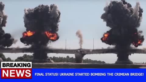FINAL STATUS! Ukraine started bombing the Crimean bridge! - RUSSIA UKRAINE WAR NEWS