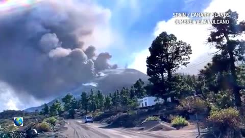 Ashmageddon on La Palma Island: An entire village was covered in ashes