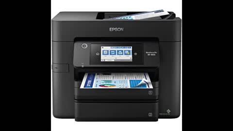 Review: Epson Workforce WF-2850 All-in-One Wireless Color Inkjet Printer, Black - Print Scan Co...