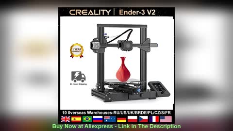 ☘️ Creality 3D Original Ender3 V2 Silent Mainboard TMC2208 Stepper Drivers Color LCD Lcd Carborundum