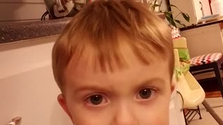 Confused Tot Thinks Selfie Video Is Chat With Another Boy