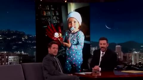 Robert Downey Jr Puts Jimmy Kimmel In his Place - Body Language Drama (1)
