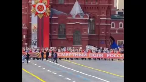 "Immortal Legion" parade held on Victory Day in Russia