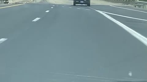 Erratic Semi Won't Pull Over for Officer