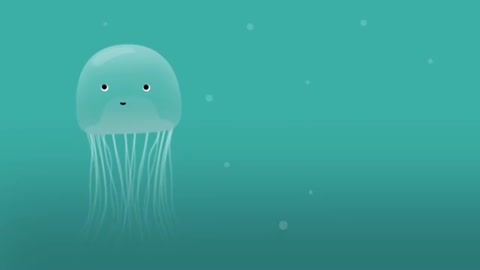 Even though they're very small jellyfish are poisonous and they have long tentacles