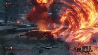 Sekiro Fire Man Claps Me (Then I Clap Him)