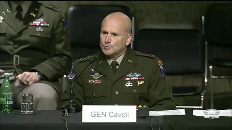Senate Committee Considers Army Gen. Christopher G. Cavoli to Command Eucom