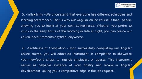 Master Angular with an Online Course and Earn a Certificate of Completion