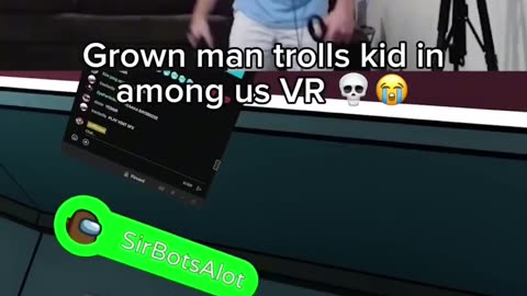 Trolling a Kid in Among Us VR