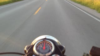 Riding Royal Enfield Motorcycle
