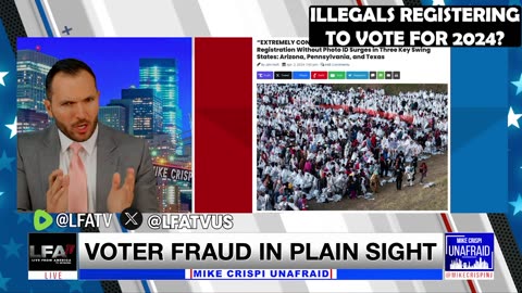 ILLEGALS REGISTERING TO VOTE FOR 2024?