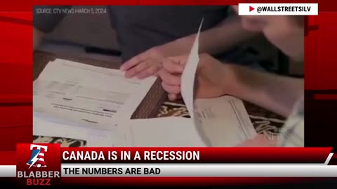 Canada Is In A Recession