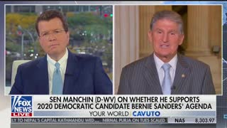 Manchin disappoints Dems by refusing to support a Bernie Sanders nomination