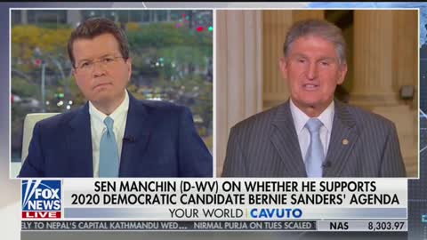 Manchin disappoints Dems by refusing to support a Bernie Sanders nomination