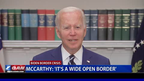 Rep. McCarthy: It's a wide open border