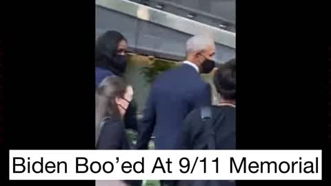 Biden Boo’ed at 9/11 Memorial