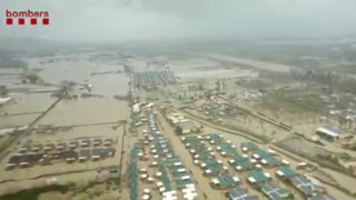 Images Of Heavily Flooded Spanish Delta In Storm Gloria