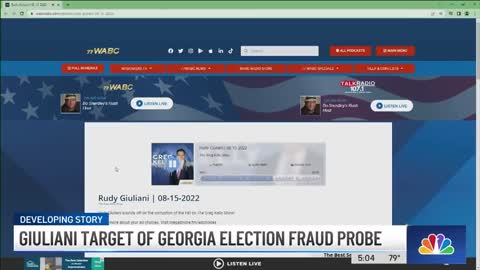 Rudy Giuliani News: Georgia Targets Ex-Mayor in 2020 Election Fraud Probe