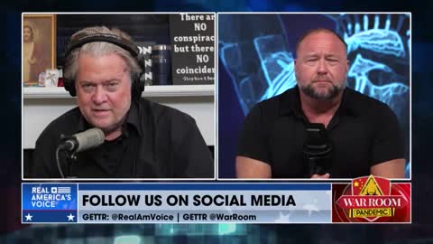 Alex Jones on Steve Bannon's War Room 7-23-22 Great Conversation About Lawfare and New World Order