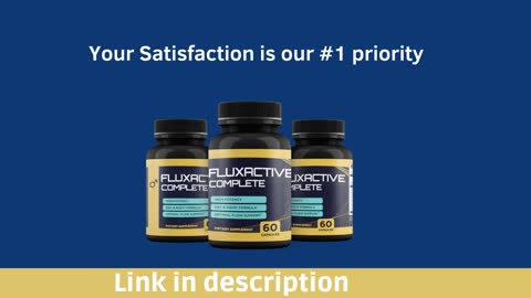 Fluxactive Complete 100% Risk Free Guarantee