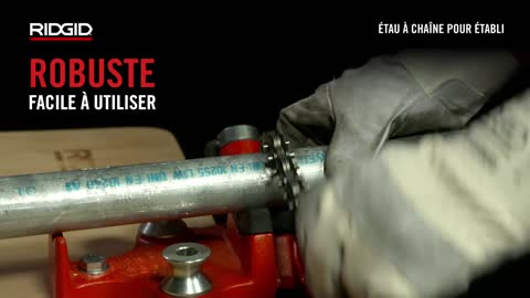 RIDGID Étaux à chaîne pour établi