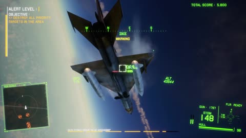 Project Wingman Conquest Mode, Mission 3, Normal, 0.5x alert modifier