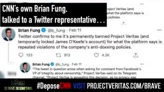 CNN Host SHOCKED When Confronted by Project Veritas About Spreading Misinformation On-Air