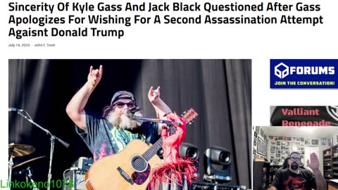 Kyle Glass and Jack Black questioned after their apologies due to wishing Trump dead