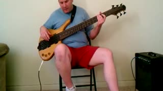 Custom Pierre Laporte 6 string bass demo