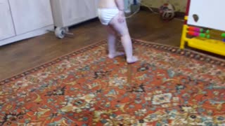 baby dancing to a fun song