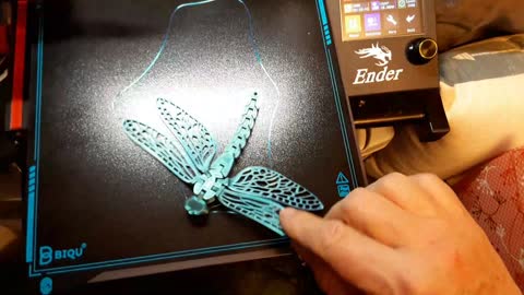 3D Printed Dragonfly