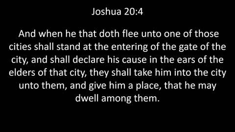 KJV Bible Joshua Chapter 20