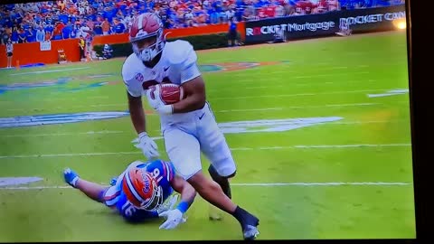 BAMA VS FLORIDA 1ST TD