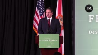 DeSantis SLAMS The Radical Left For Indoctrinating Our Kids