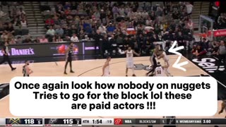 Rigged San Antonio Spurs “BACKDOOR” WIN vs Denver Nuggets | VEGAS VEGAS VEGAS #rigged #nba