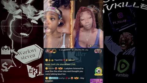KREAM & SWEETS 2 HAVE DISCUSS TRINA B SHOW AFTERMATH