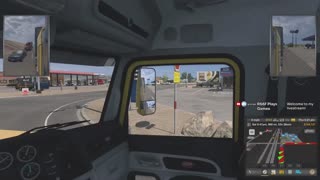 Making a delivery to Mexico in American Truck Simulator (YT Livestream)