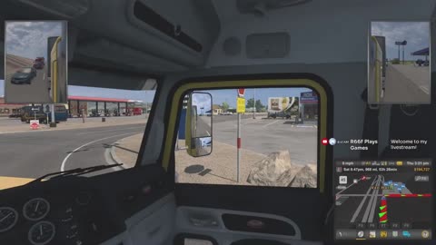 Making a delivery to Mexico in American Truck Simulator (YT Livestream)