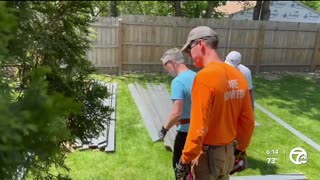 Volunteers 'Rock the Block' helping Habitat for Humanity repair homes