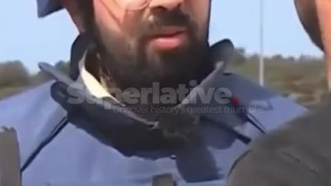 Israeli Police Officer YELLS Into Camera