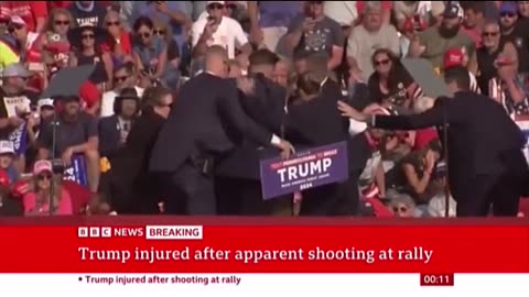 Trump shooting - gunman on Roof