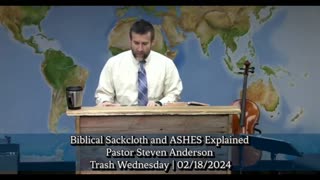 Biblical Sackcloth and ASHES Explained | Pastor Steven Anderson