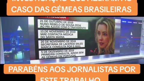 Caso das gémeas. ACORDA PORTUGAL