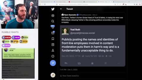 ELON EXPOSES DEEPSTATE REEEEEE STREAM 12-04-22