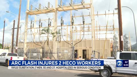 2 HECO employees burned from electrical explosion