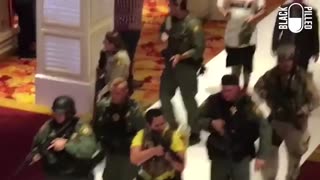 Armed Men Point Guns at TROPICANA Casino on Night of Shooting 10-6-2017
