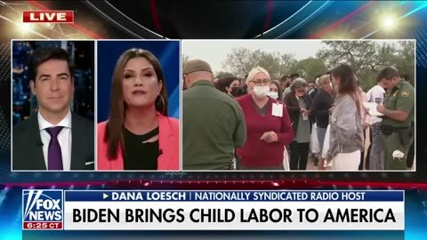 Dana rips into Biden profiting off child labor- ‘It’s indentured servitude’