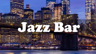 Relaxing Smooth Jazz 🎷 Cool Night City Bar Jazz for Work, Study, Ambience ASMR